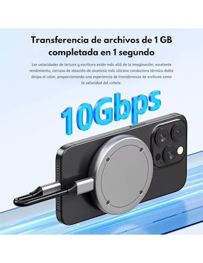 Carcasa magnética SSD Mr. Gadgets para Apple