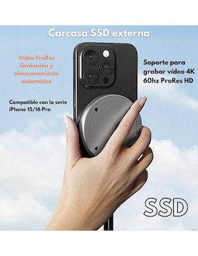Carcasa magnética SSD Mr. Gadgets para Apple