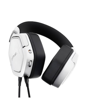 Audífonos gamer Trust alámbrica Carus gxt492w