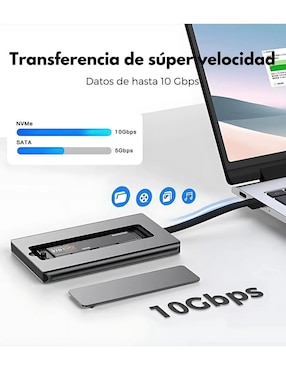 Carcasa magnética SSD Mr. Gadgets para Apple