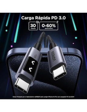 Cable USB C Ugreen de 1 m