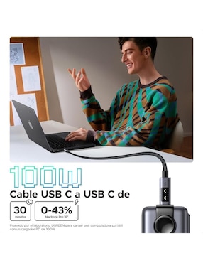 Cable USB C Ugreen de 2 m