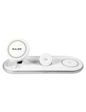 Cargador inalámbrico Kelek de 15 W USB + USB tipo C Q1-3-B1