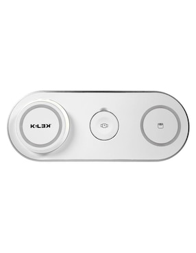 Cargador inalámbrico Kelek de 15 W USB + USB tipo C Q1-3-B1