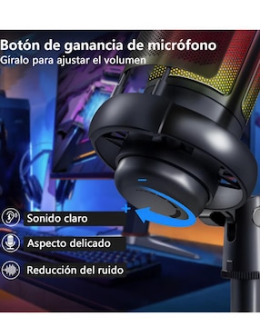 Micrófono micrófono gaming alámbrico Xtellar xtllar3268
