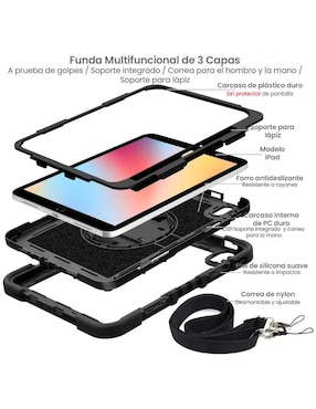 Funda para iPad 10ma y 11va gen 10.9 Genérica