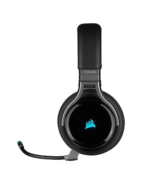 Audífonos gamer Corsair alámbrica e inalámbrica Virtuoso Rgb Wireless