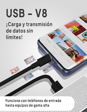 Cable Micro USB Aek Cyber de 1 m