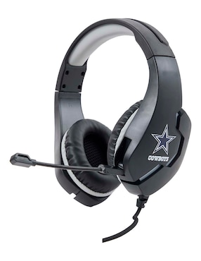 Audífonos gamer Nfl Dallas Cowboys alámbricos 324905