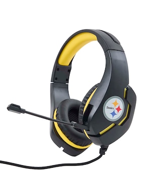 Audífonos gamer Nfl Pittsburgh Steelers alámbricos 324906
