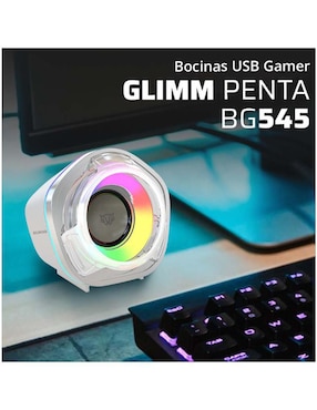 Bocina gaming Balam Rush GLIMM PENTA BG545 inalámbrica