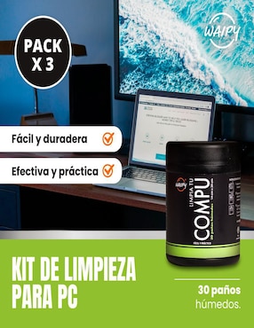 Toallas limpiadoras Waipy 3 botes