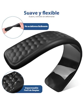 Mouse pad Xtellar antideslizante con apoyo para muñeca