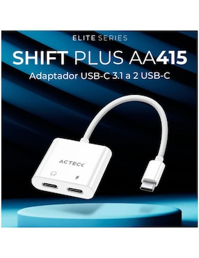 Cable USB C Acteck de 10 cm