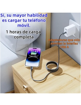 Cable Lightning Xtellar a tipo USB de 2 m