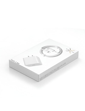 Cargador pared Xtellar de 15 W Lightning + USB tipo C