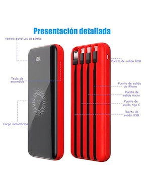 Batería portátil Xtellar 10000 mAh