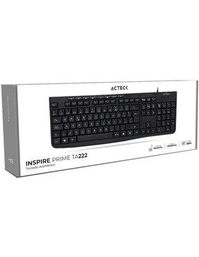 Teclado alámbrico Acteck Inspire Prime TA222