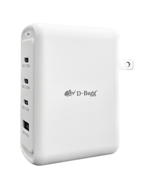 Cargador pared D-Bugg de 100 w USB Tipo A + USB Tipo C
