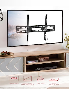 Soporte de pared Ground para pantalla articulada 37 - 75 pulgadas