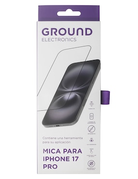 Mica para smartphone Ground iPhone 17 Pro de cristal templado