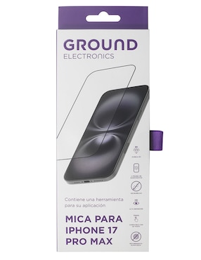 Mica para smartphone Ground iPhone 17 Pro Max de cristal templado
