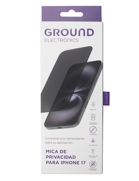 Mica para smartphone Ground iPhone 17 de cristal templado