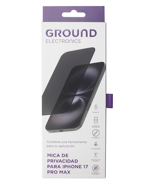 Mica para smartphone Ground iPhone 17 Pro Max de cristal templado
