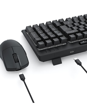 Mouse y teclado Redragon S147 con audifonos y mousepad