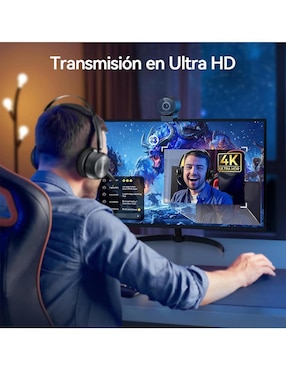 Webcam de 3840 px x 2160 px Emeet S800