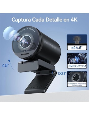 Webcam de 3840 px x 2160 px Emeet S800