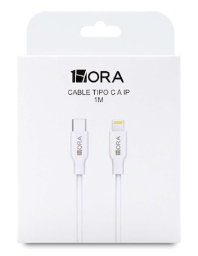 Cable lightning 1Hora a tipo USB C de 1 m