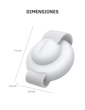 Cargador inalámbrico Anker magGo 3 en 1 USB tipo C 15 W