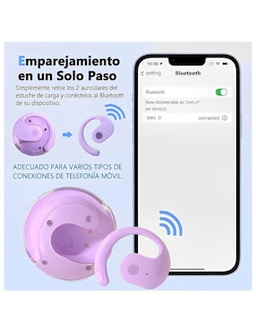 Audífonos In-Ear Belug inalámbricos con cancelación de ruido