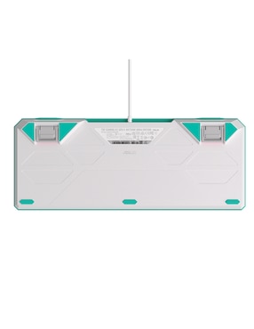 Teclado gamer retroiluminado español con interruptor optomecánico Asus TUF gaming K3 gen II Hatsune Miku edition