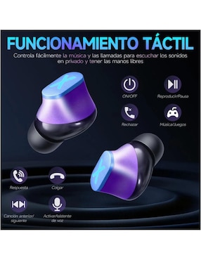 Audífonos In-Ear Belug inalámbricos con cancelación de ruido