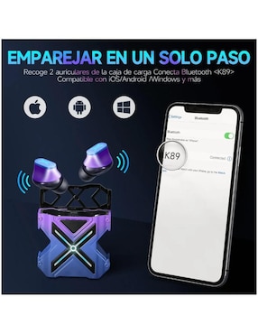 Audífonos In-Ear Belug inalámbricos con cancelación de ruido