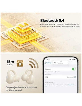 Audífonos In-Ear Belug inalámbricos con cancelación de ruido