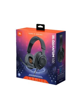 Audífonos gamer Jbl alámbricos Quantum 100