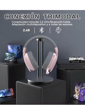 Audífonos gamer Xtellar alámbricos e inalámbricos Xtllar7129