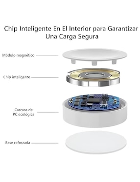 Cargador inalámbrico Xtellar de 20 W USB XTLLAR6195