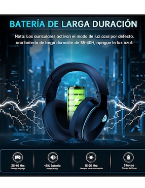 Audífonos gamer Xtellar alámbricos e inalámbricos Xtllar7126