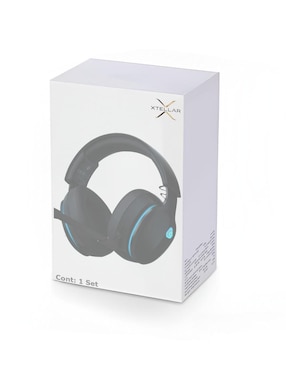 Audífonos gamer Xtellar alámbricos e inalámbricos Xtllar7126