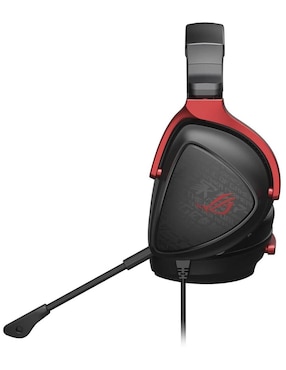 Audífonos gamer Asus alámbricos Rog delta s core