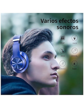 Audífonos Over-Ear Belug De Conexión Mixta alámbricos e inalámbricos con cancelación de ruido