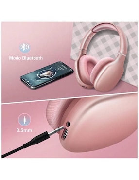 Audífonos Over-Ear Belug alámbrica e inalámbrica con cancelación de ruido