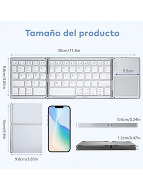 Teclado inalámbrico Xtellar Xtllar7083