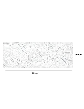 Mouse pad Xtellar con apoyo para muñeca antideslizante