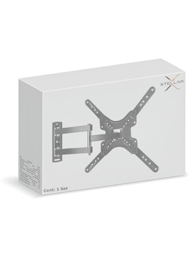 Soporte de pared Xtellar para pantalla inclinable 14 - 55 pulgadas