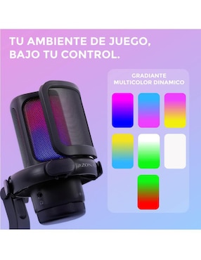 Micrófono gaming alámbrico Zonar Connect